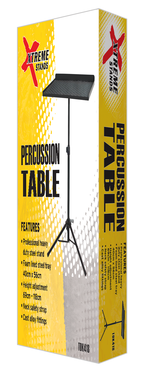 XTREME | TDK418 | Percussion table XTREME | TDK418 | Percussion table